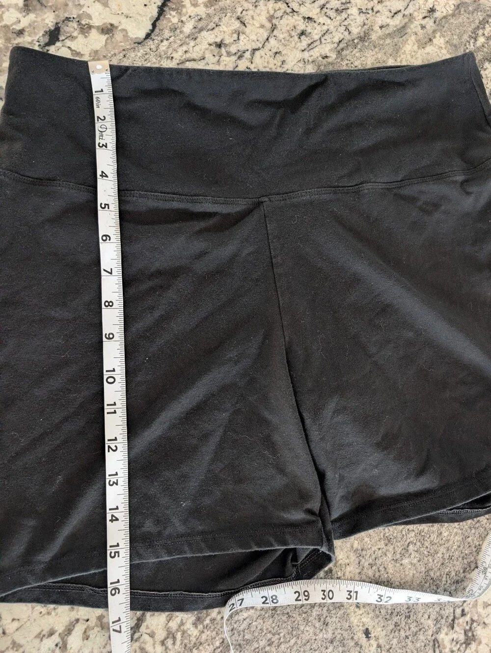 PINK Victoria's Secret Black Side-Logo Bike Shorts